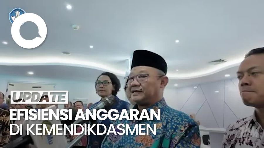 Video: Efisiensi Anggaran Kemendikdasmen Turun Jadi Rp 7,27 T
