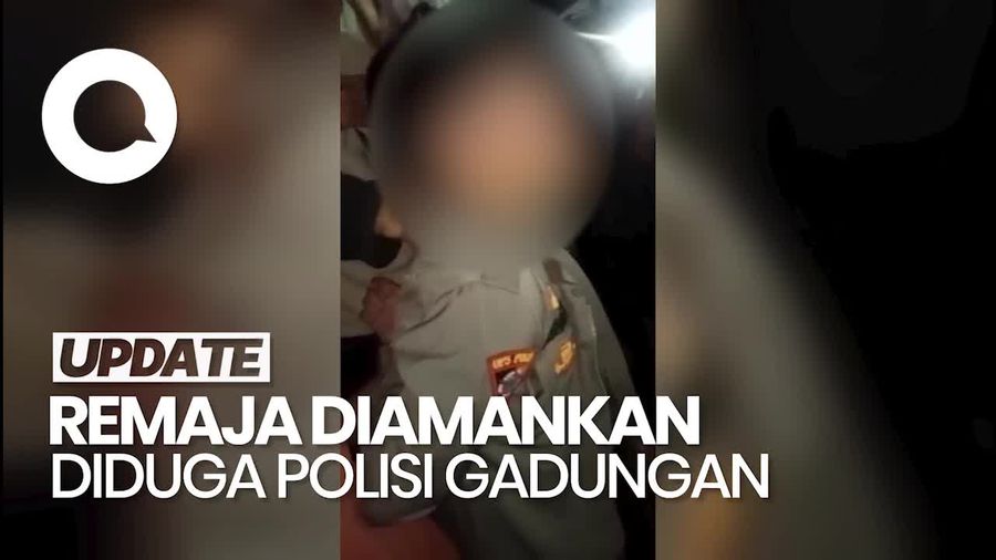 Video Remaja Berseragam Polisi Diamankan Warga saat Kebakaran di Sumbar