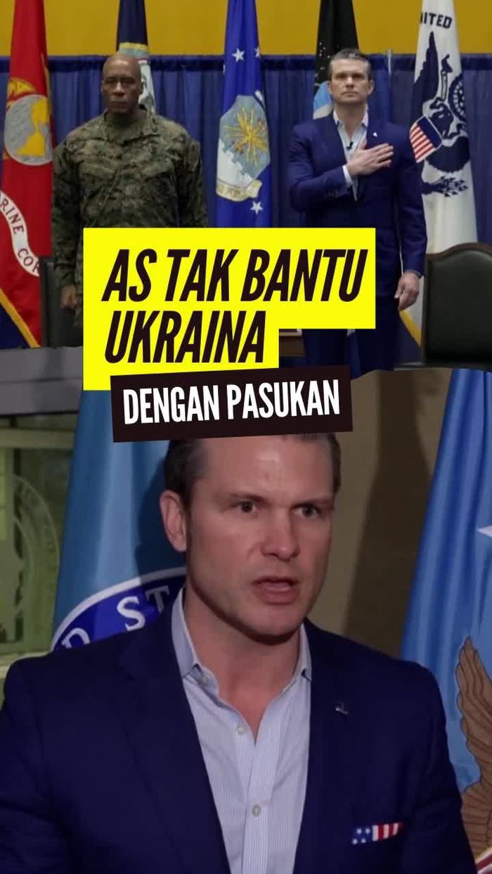 Video Menhan AS: Kami Tak Kirim Pasukan ke Ukraina