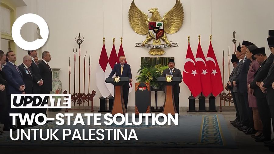 Video: RI dan Turki Suarakan Two-State Solution untuk Perdamaian Palestina