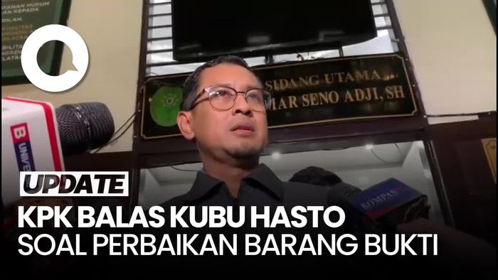 Video: Kubu Hasto Protes soal Perbaikan Barang Bukti, KPK: Itu Hak Kami