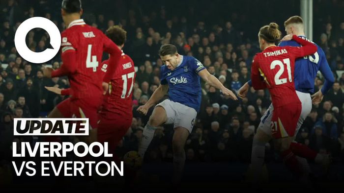 Video: Berjalan Sengit, Everton Vs Liverpool Berakhir Seimbang 2-2