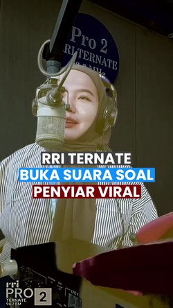 Video: RRI Ternate Sebut Penyiar yang Curhat Efisiensi Anggaran Masih Bekerja