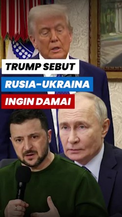 Video Trump Seusai Telepon Putin-Zelensky: Kita Menuju Jalan Perdamaian