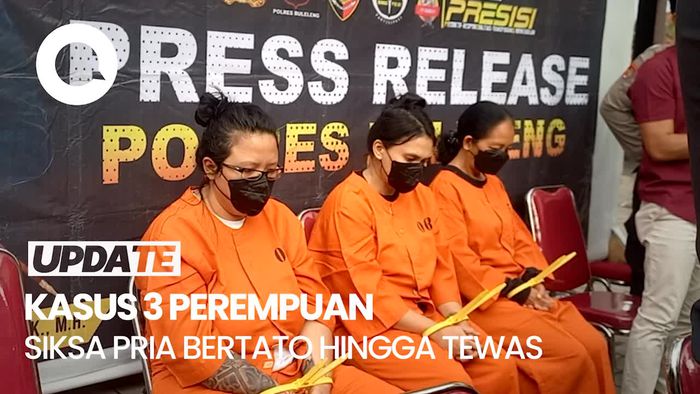 Video: 3 Perempuan di Bali Siksa Pria Bertato hingga Tewas, Ini Motifnya