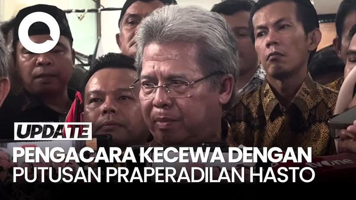 Video Pengacara Nilai Putusan Praperadilan Hasto Dangkal: Kami Kecewa