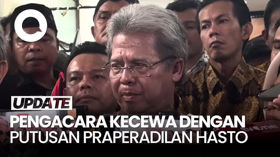 Video Pengacara Nilai Putusan Praperadilan Hasto Dangkal: Kami Kecewa