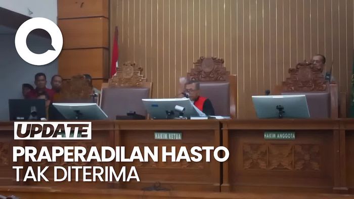 Video: Gugatan Praperadilan Hasto Kristiyanto Tak Diterima!