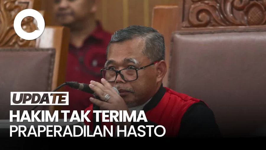 Video: Alasan Hakim PN Jaksel Tak Terima Praperadilan Hasto