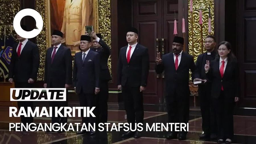 Video Wamensesneg soal Pelantikan Stafsus saat Efisiensi Anggaran Dikritik: Biasa Itu