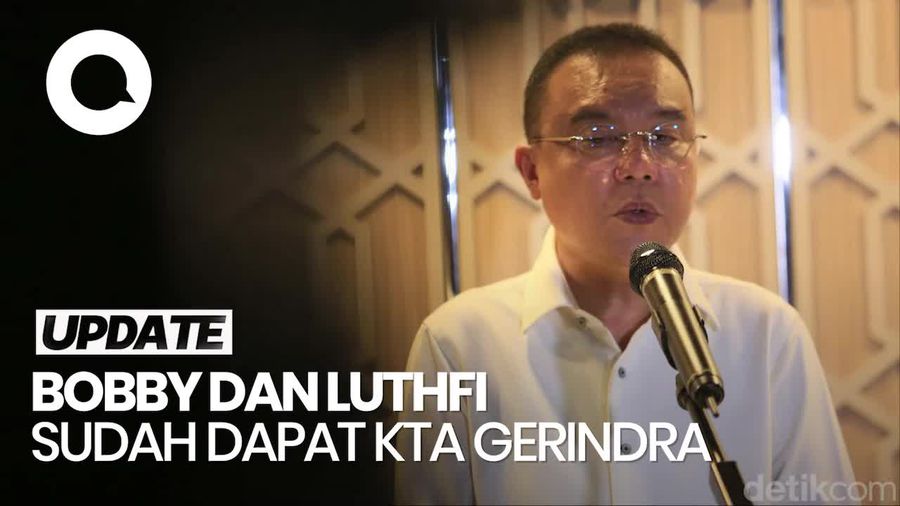 Video Dasco: Bobby Nasution dan Ahmad Luthfi Sudah Dapat KTA Gerindra