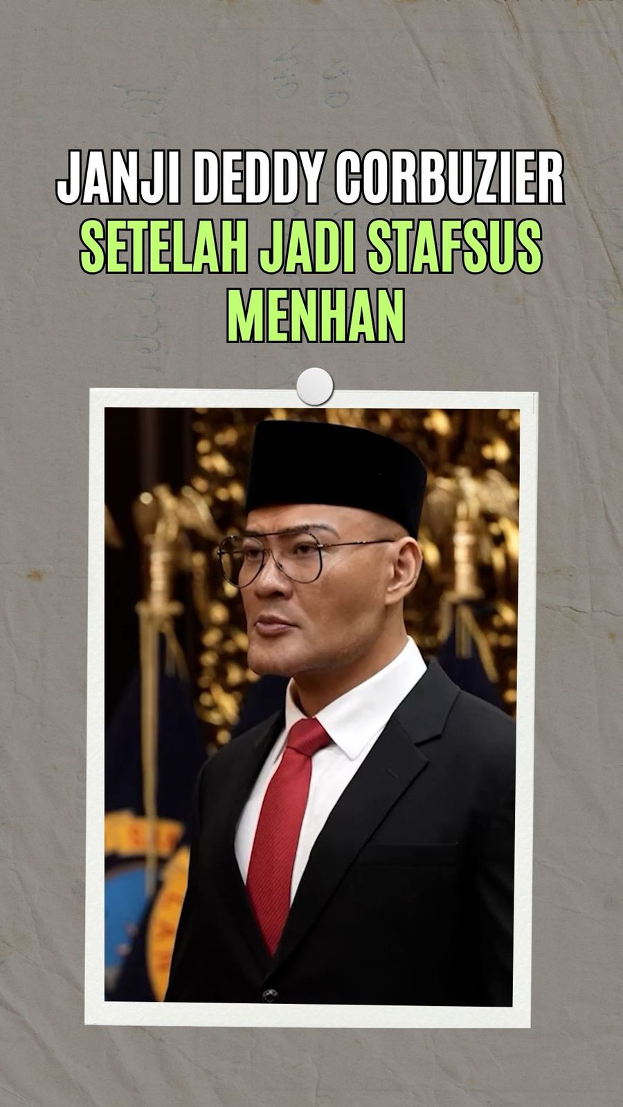 Video Jadi Stafsus Menhan, Deddy Corbuzier: Saya Bukan Manusia Sempurna