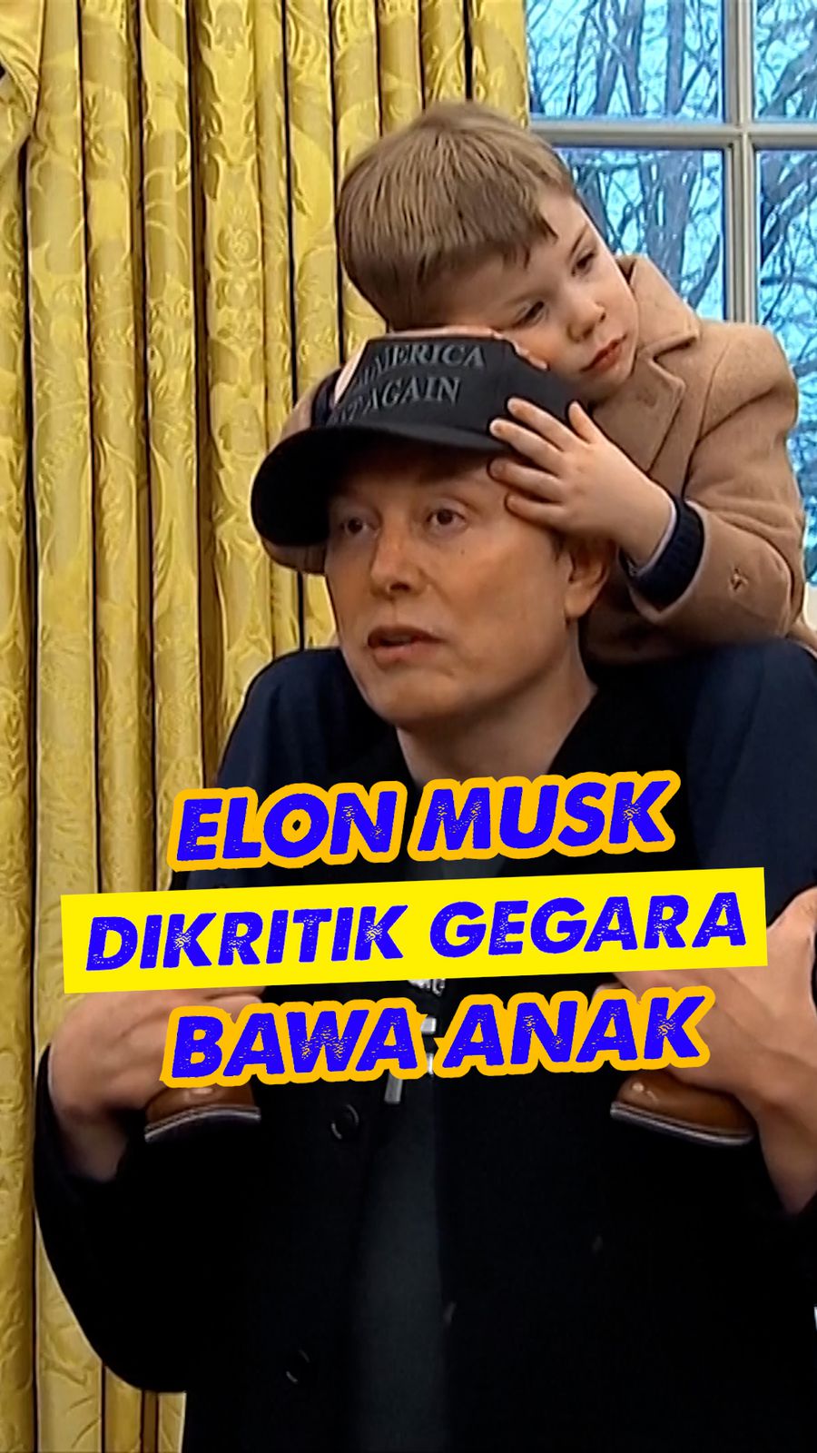 Video: Kritikan Eks Pacar untuk Elon Musk yang Bawa Anak ke Gedung Putih