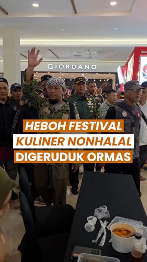 Video: Ormas Geruduk Festival Kuliner Nonhalal di Solo, Ini Pesan Wali Kota