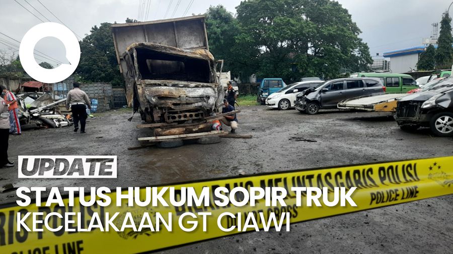 Video: Sopir Truk Penyebab Kecelakaan Beruntun Maut GT Ciawi Jadi Tersangka