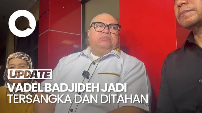 Video: Vadel Badjideh Resmi Jadi Tersangka dan Ditahan 20 Hari ke Depan