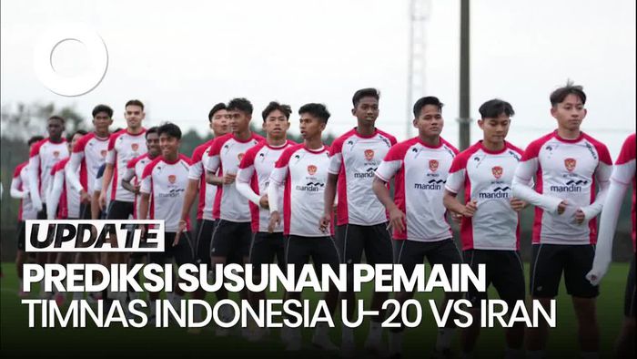 Video Prediksi Line Up Timnas Indonesia U-20 Lawan Iran