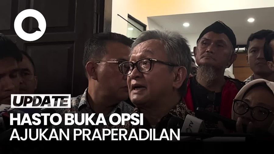 Video: Kubu Hasto Pertimbangkan Ajukan Praperadilan Lagi, Tapi...