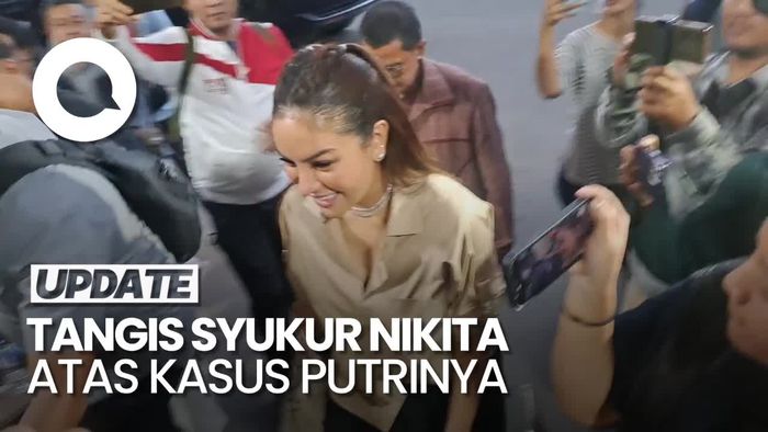Video: Tangis Syukur Nikita Mirzani Setelah Vadel Jadi Tersangka