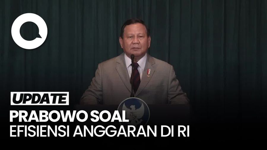 Video: Prabowo Sebut Efisiensi Anggaran di Pemerintahannya Hemat USD 20 M