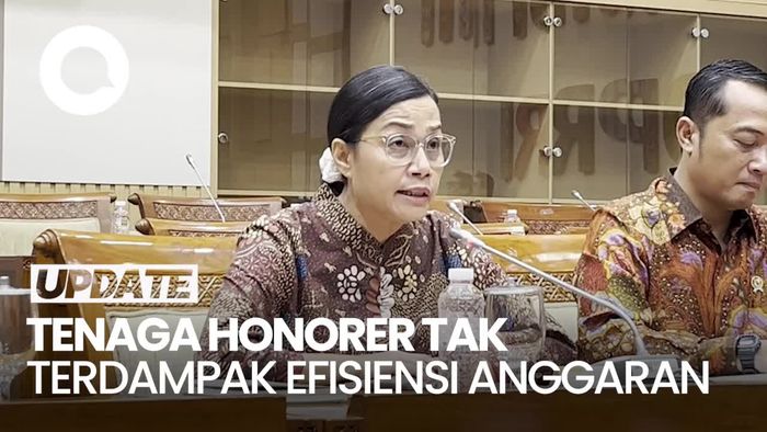 Video: Sri Mulyani Pastikan Tak Ada PHK Honorer di Kementerian-Lembaga Dampak Efisiensi
