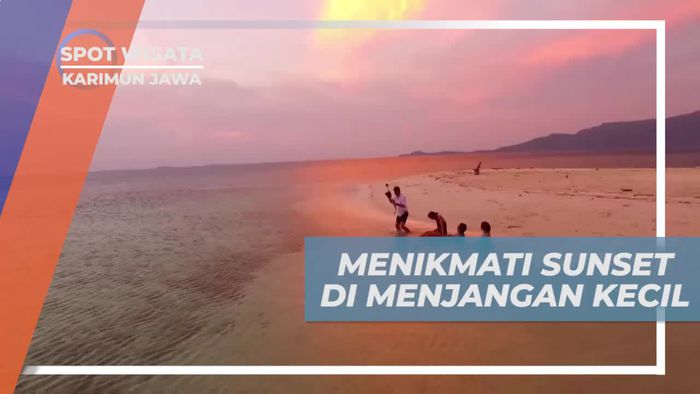 Menikmati Sunset yang Memukau di Menjangan Kecil, Karimun Jawa