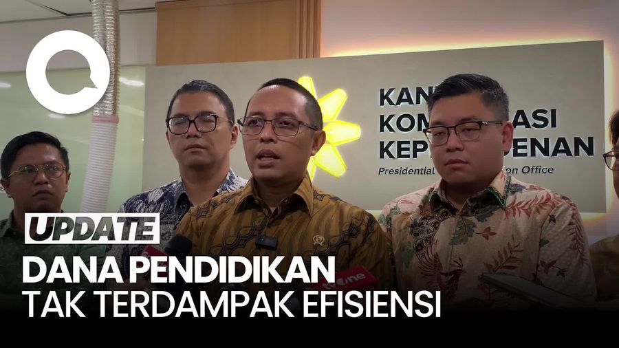 Video: Istana Pastikan Dana Pendidikan Tak Terdampak Efisiensi Anggaran