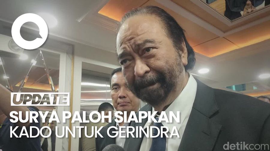 Video: Surya Paloh Akan Bawa Kado Khusus ke HUT Gerindra Besok