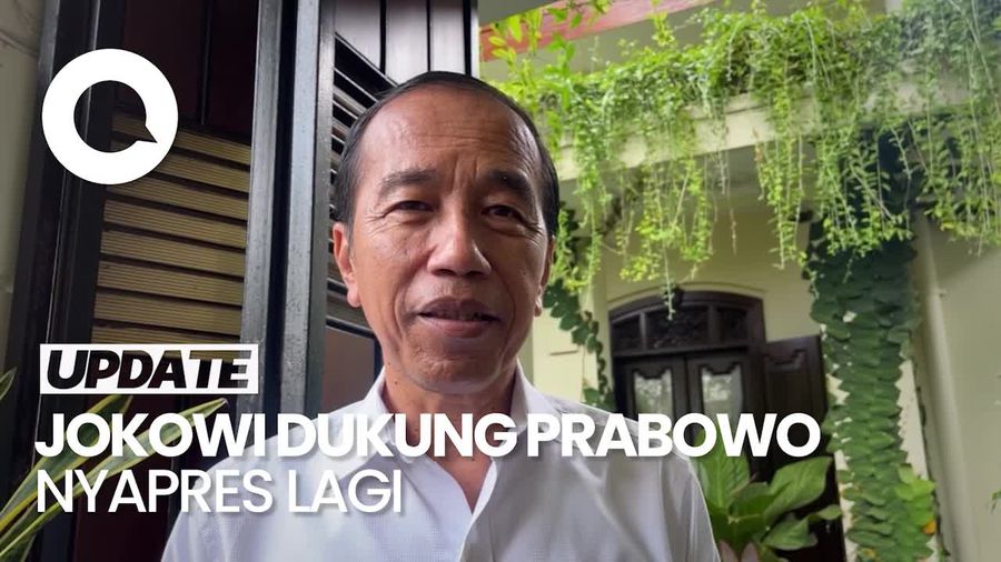 Video Prabowo Diusulkan Maju di Pilpres 2029, Jokowi: Mendukung Penuh