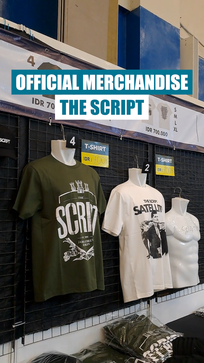 Video: Berburu Merchandise The Script yang Beragam dan Memikat 