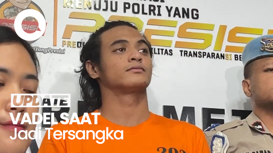 Video: Penampilan Vadel Badjideh Berbaju Tahanan