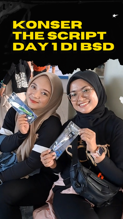 Video Siap Seru-seruan Bareng di Konser The Script