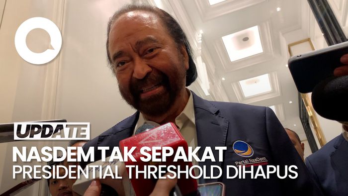 Video Paloh soal Penghapusan Presidential Threshold: Nggak Cocok Itu