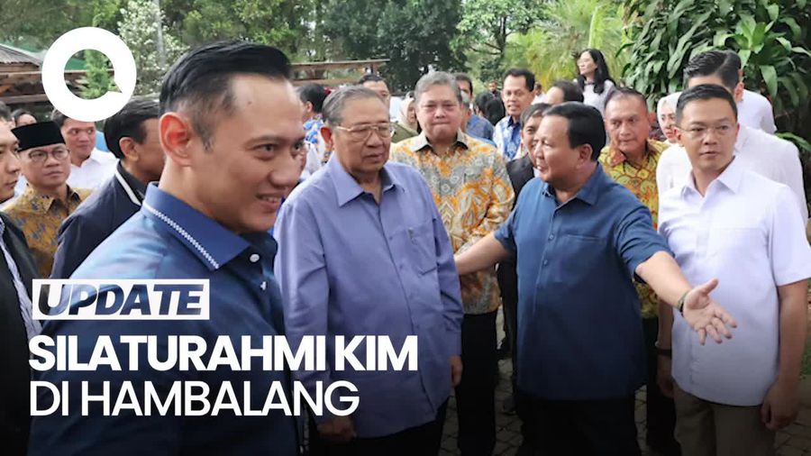 Video: SBY Bakal Hadiri Silaturahmi KIM 1 Tahun Pilpres di Hambalang