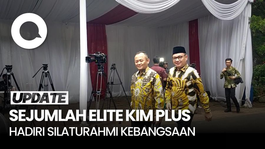 Video: Elite KIM Plus Merapat ke Hambalang: Zulhas Naik Motor-Ace Jalan Kaki