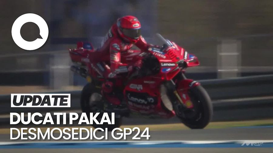 Video Ducati Pilih Mesin 2024 Buat MotoGP 2025, Marquez Mendukung
