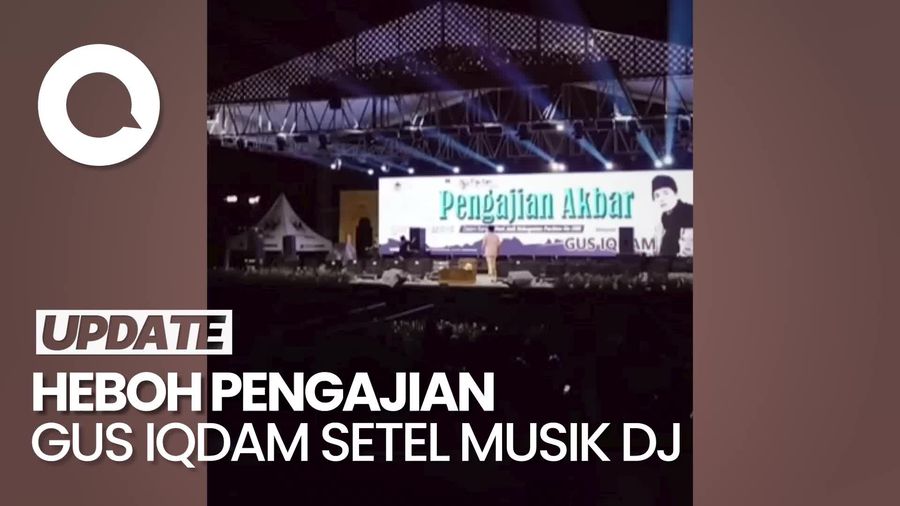Video: Viral Pengajian Gus Iqdam Dibuka Pakai Musik DJ, Ini Klarifikasinya