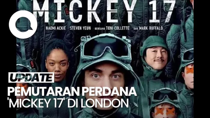 Video Mickey 17 Tayang Perdana di London, Pattinson: Bong Punya Pandangan Unik