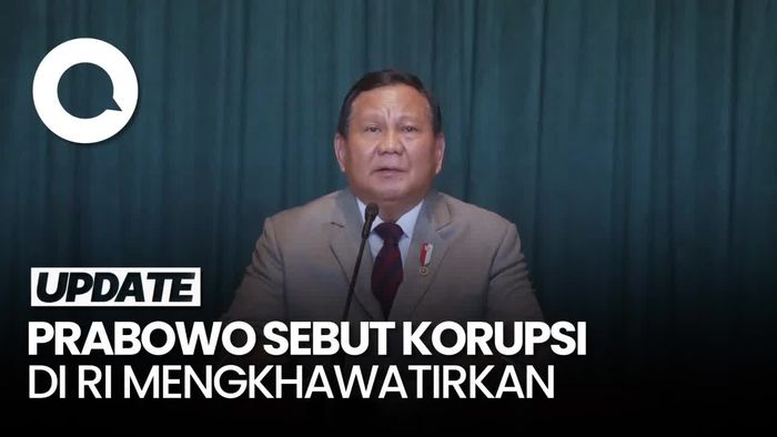 Video Prabowo: Tingkat Korupsi di Negara Saya Sangat Mengkhawatirkan
