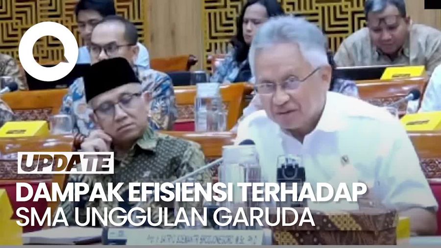 Video: Anggaran SMA Unggulan Garuda Kena Efisiensi 60 Persen