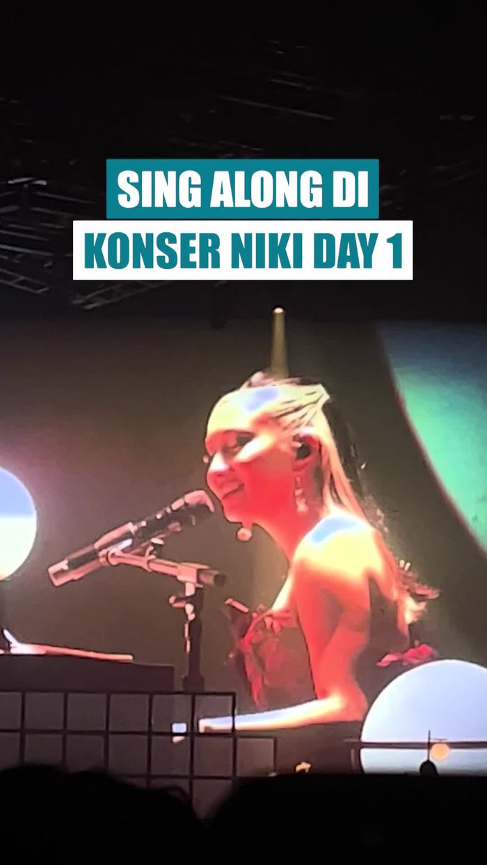 Video: Karaoke Check di Konser BUZZ NIKI Hari Pertama