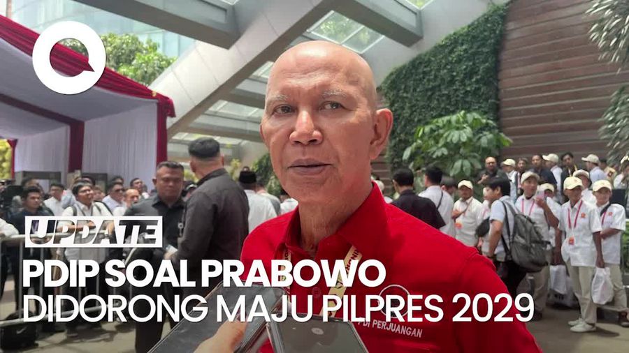 Video Said PDIP soal Prabowo Didorong Maju Lagi Pilpres 2029: Realistis