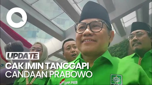 Video: Respons Cak Imin Seusai Disebut Prabowo Sudah Kembali ke Jalan yang Benar