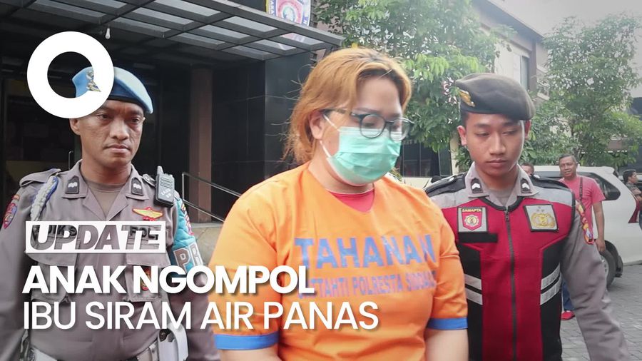 Video: Teganya Agnes, Ibu di Sidoarjo Siram Anak Pakai Air Panas Gegara Ngompol