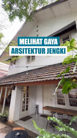 Video: Kala Bangunan Arsitektur Jengki Dijadikan Kafe, Vibesnya Jadul Abis!