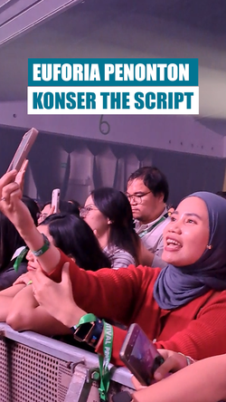 Video Kesan Penonton Nonton Keseruan Konser The Script