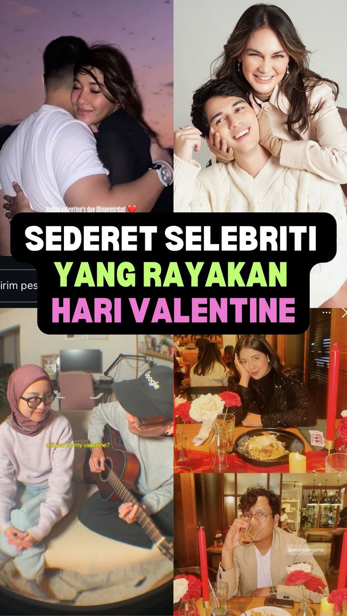 Video: Potret Romantis Public Figure Tanah Air Merayakan Hari Valentine