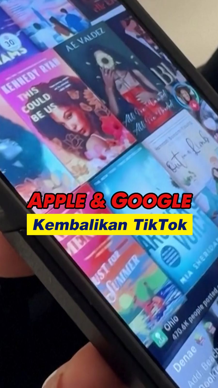 Video: TikTok Hadir Lagi di App Store dan Google Play Store AS