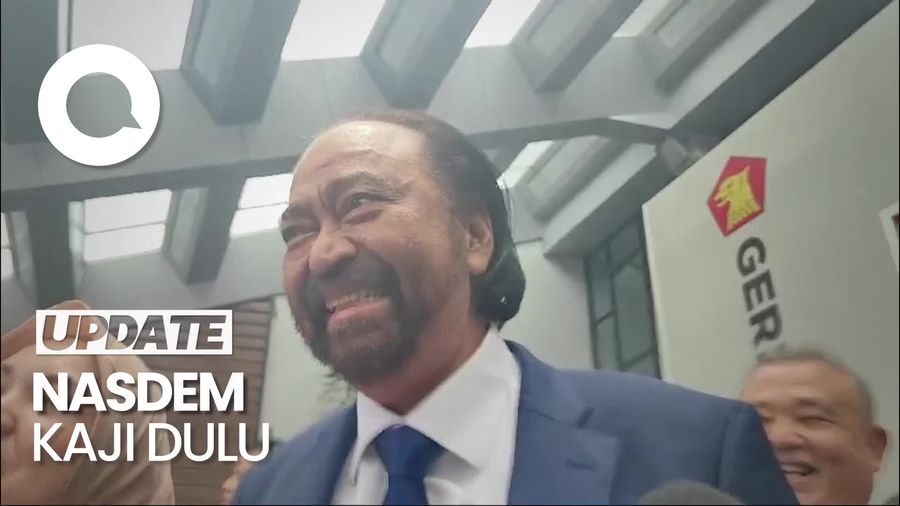 Video: Surya Paloh Akan Kaji Tawaran Prabowo soal Koalisi Permanen