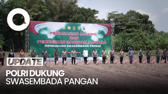Video: Polri Tanam Jagung 1 Juta Hektare di DIY, Upaya Dukung Ketahanan Pangan Nasional